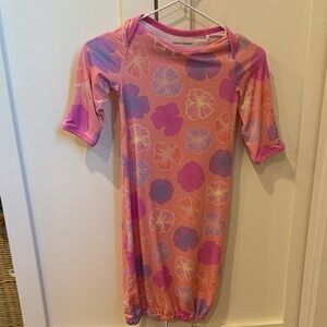 Coco Moon Pink Floral Kids Nightgown